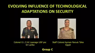 EVOLVING INFLUENCE OF TECHNOLOGICAL ADAPTATIONS ON SECURITY