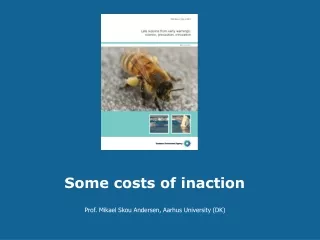 Some costs of inaction
