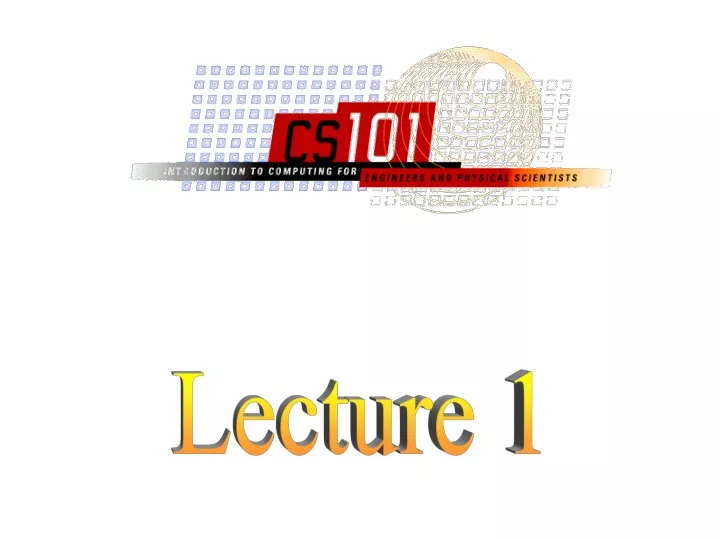 lecture 1