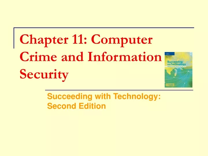 chapter 11 computer crime and information security