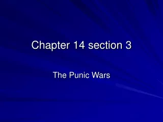 Chapter 14 section 3