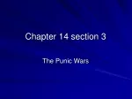 The Impact of the Punic Wars on Rome's Development - slide 1