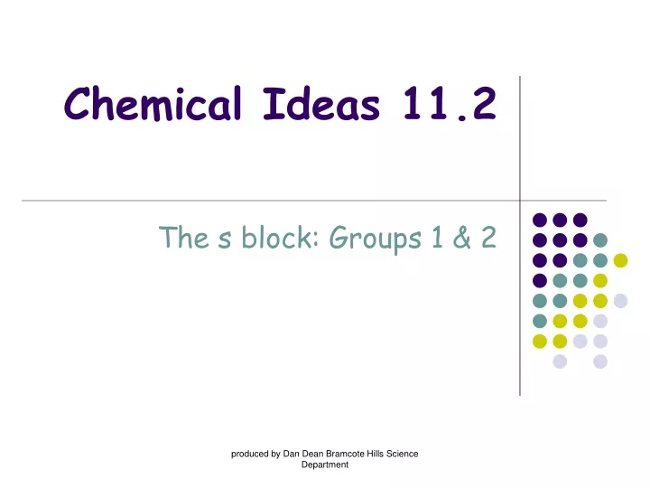 chemical ideas 11 2