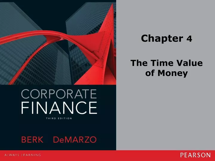chapter 4 the time value of money