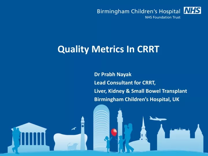 quality metrics in crrt