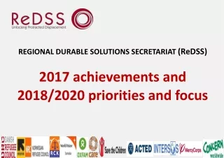 REGIONAL DURABLE SOLUTIONS SECRETARIAT  (ReDSS) 2017 achievements and