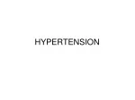 HYPERTENSION - slide 1