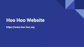 Hoo Hoo Website