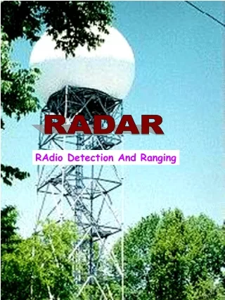 RAdio Detection And Ranging