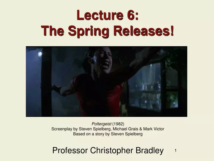 lecture 6 the spring releases