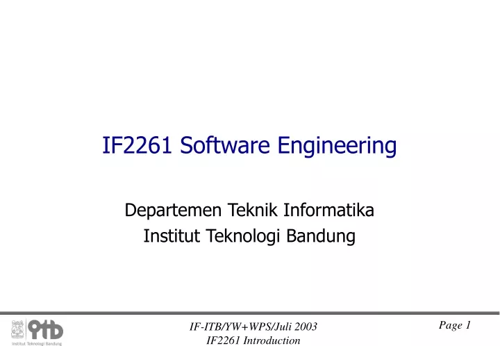 if2261 software engineering