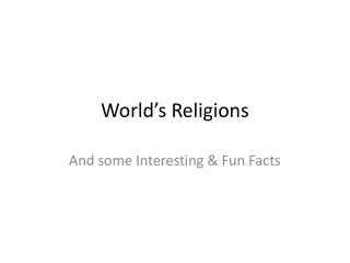 World’s Religions