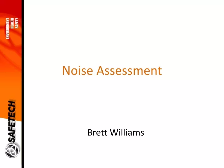 noise assessment