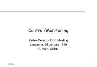 Control/Monitoring