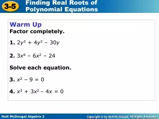 Warm Up Factor completely.