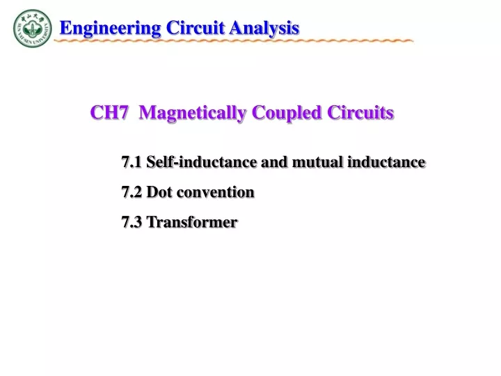 engineering circuit analysis