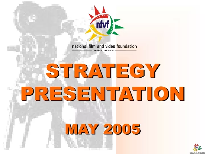strategy presentation may 2005