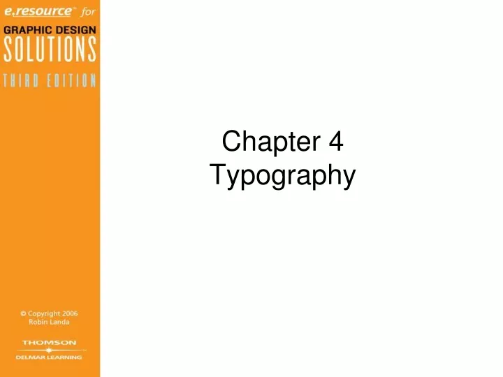 chapter 4 typography