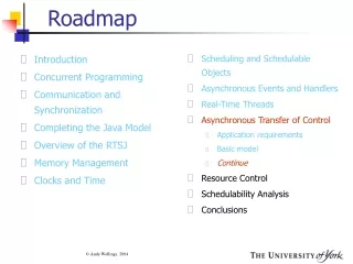 Roadmap