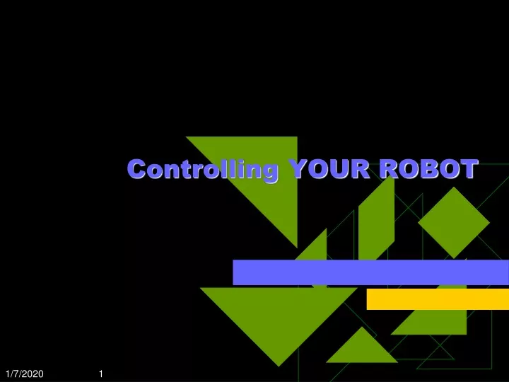 controlling your robot