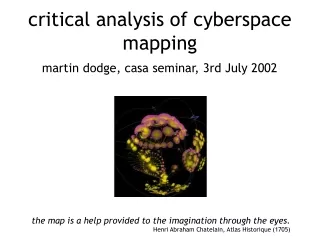 critical analysis of cyberspace mapping