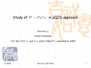 Study of                    in pQCD approach