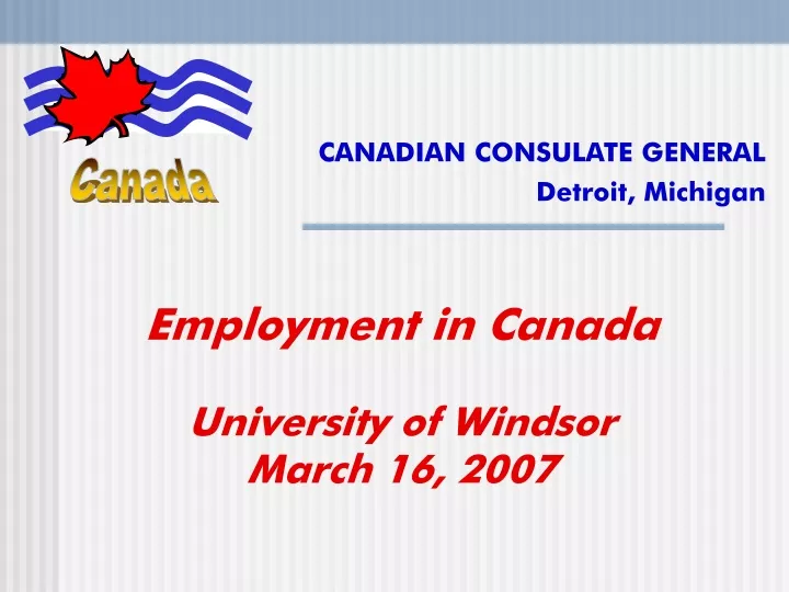 canadian consulate general detroit michigan