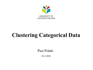 Clustering Categorical Data