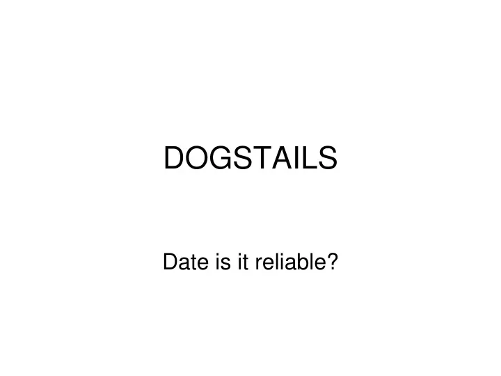 dogstails