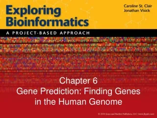 Chapter 6 Gene Prediction: Finding Genes in the Human Genome