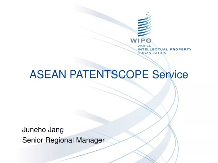 asean patentscope service