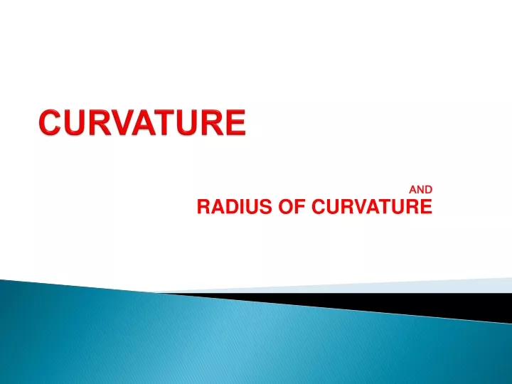 curvature