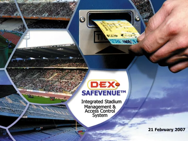 safevenue integrated stadium management access control system