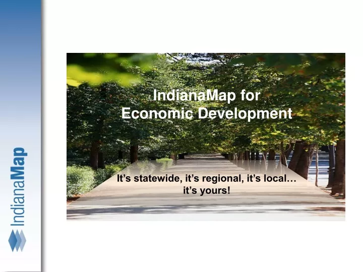 indianamap for economic development