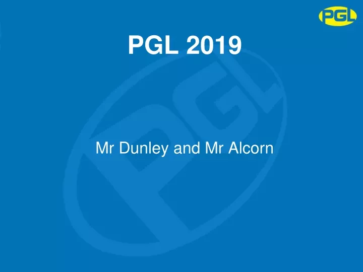 pgl 2019