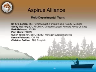 Aspirus  Alliance