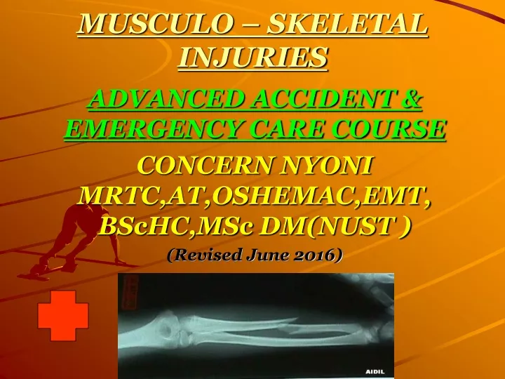 musculo skeletal injuries