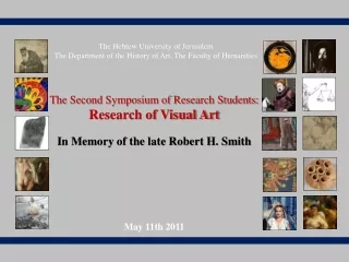 The Second Symposium of Research Students: Research of Visual Art