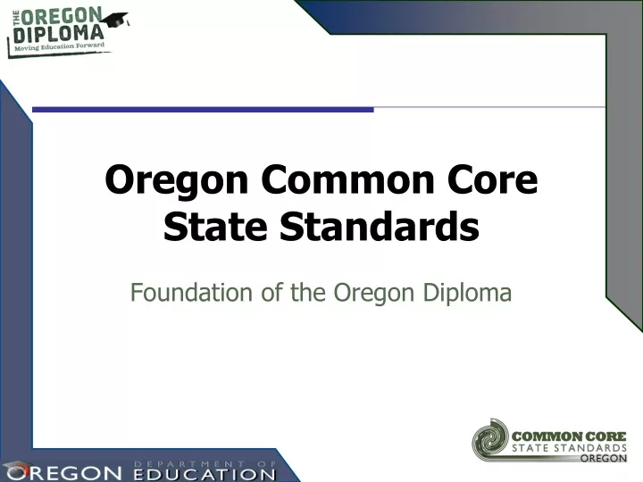 oregon common core state standards