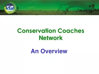 Conservation Coaches  Network