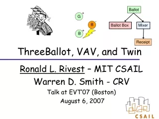 ThreeBallot, VAV, and Twin