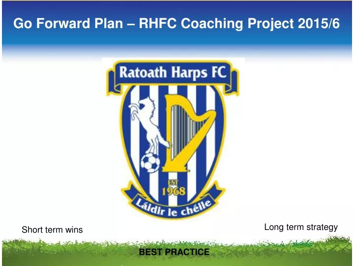 go forward plan rhfc coaching project 2015 6