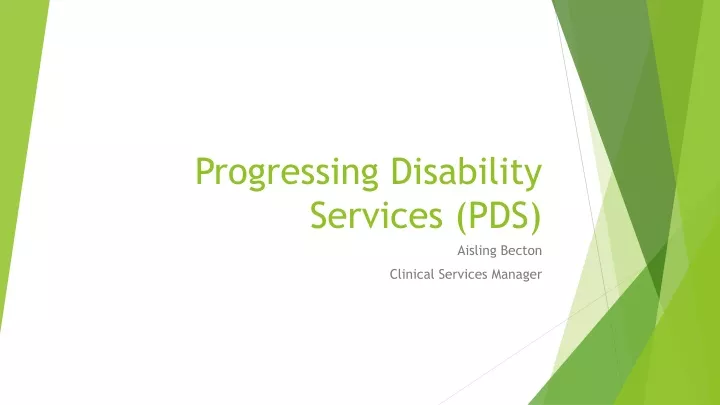 progressing disability services pds