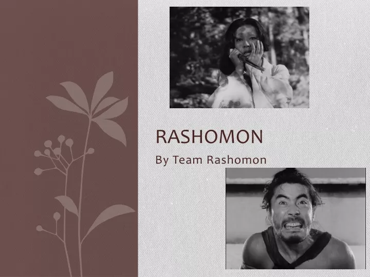 rashomon