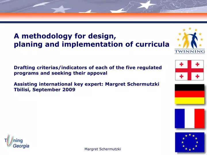 a methodology for design planing