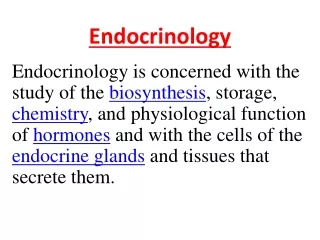 Endocrinology