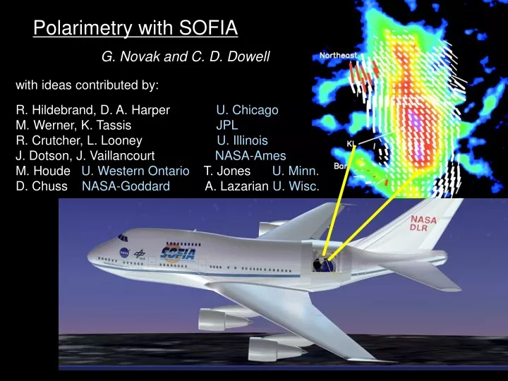 polarimetry with sofia