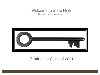 Welcome to State High Home of construction…