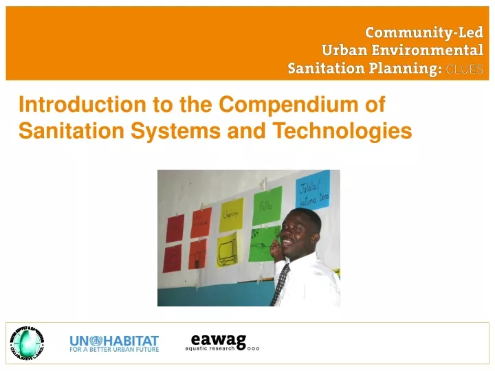 introduction to the compendium of sanitation systems and technologies