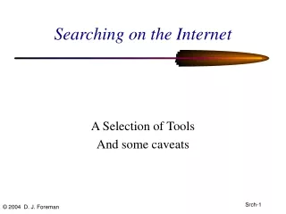 Searching on the Internet